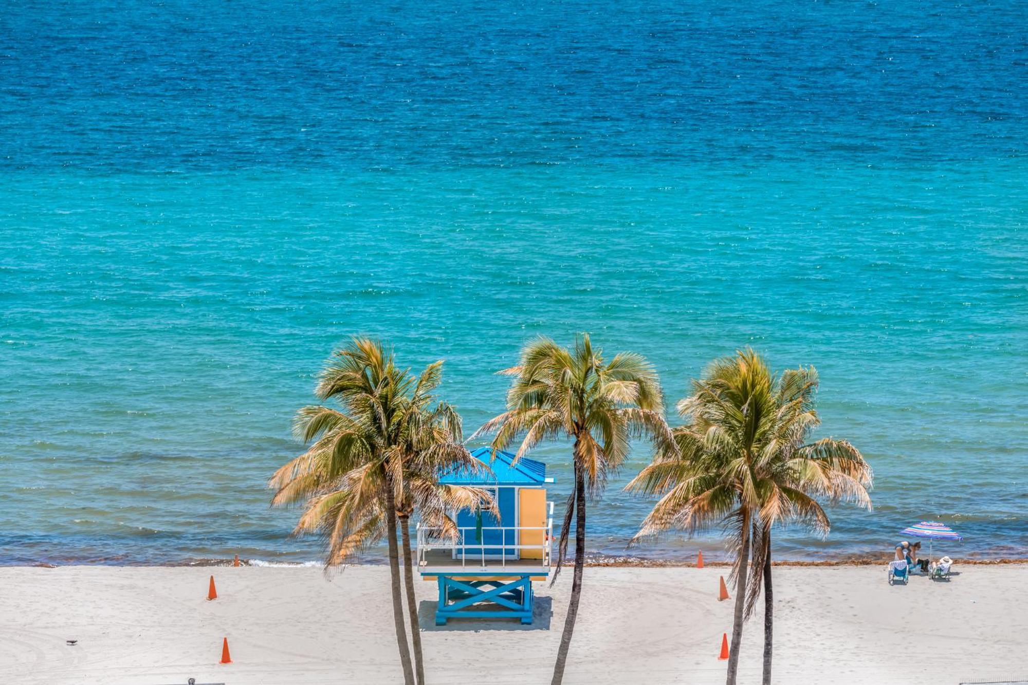 Stylish Private Beach Condo In Hollywood Fl, 3Min Walk To Hollywood Beach エクステリア 写真