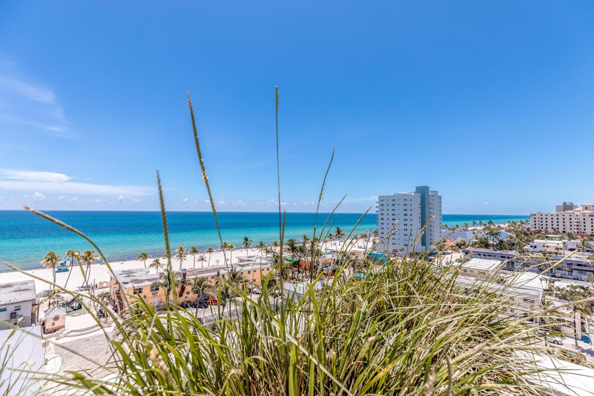 Stylish Private Beach Condo In Hollywood Fl, 3Min Walk To Hollywood Beach エクステリア 写真