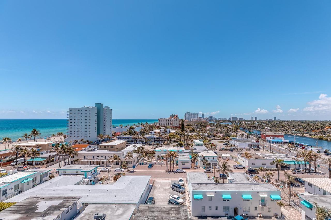 Stylish Private Beach Condo In Hollywood Fl, 3Min Walk To Hollywood Beach エクステリア 写真