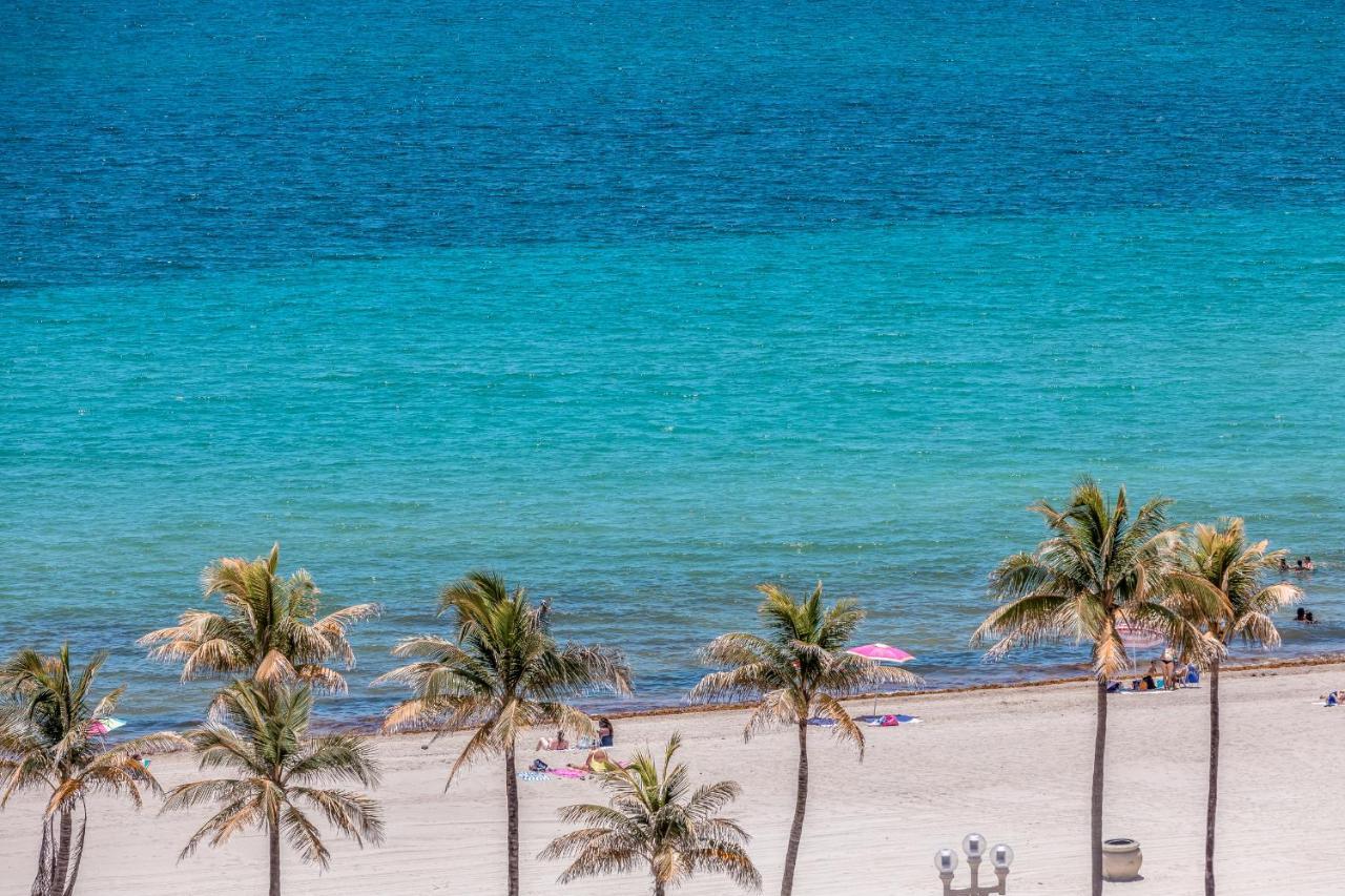 Stylish Private Beach Condo In Hollywood Fl, 3Min Walk To Hollywood Beach エクステリア 写真